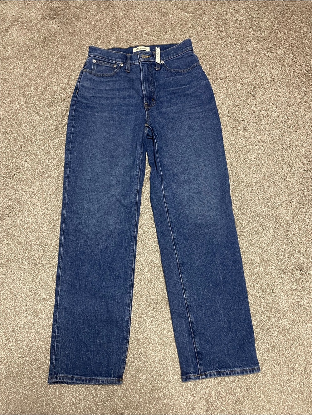 NEW Madewell Perfect Vintage Straight Jeans Women’s Size 27